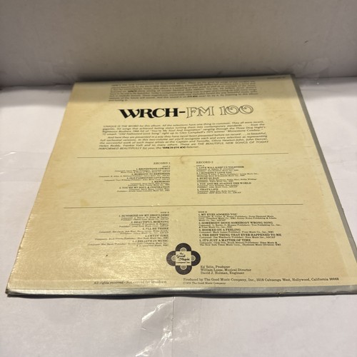 Silver Series of Beautiful Music Vol. 1 Vinyl LP 1976 WRCH-FM 100 Original Press - Picture 2 of 3