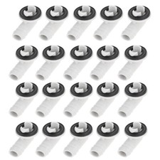 USA Plastic Air Conditioner AC Drain Hose Connector Elbow Fitting Rubber Ring
