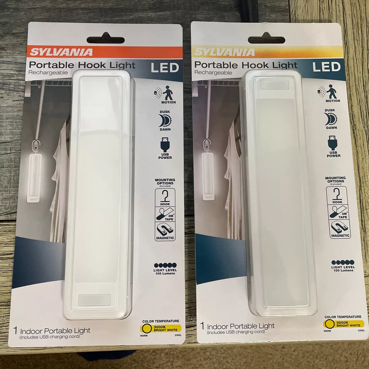 Sylvania rechargeable portable led hook night light deals