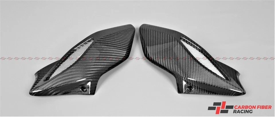 2012-2018 MV Agusta Brutale 675 Air Intake Covers - 100% Carbon Fiber - Imagem 2 de 3
