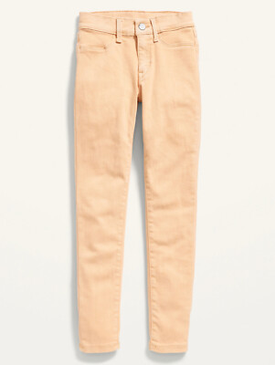 Old Navy Kid Girls Ballerina 360° Stretch Pop-Color Jeggings Jeans Size 6