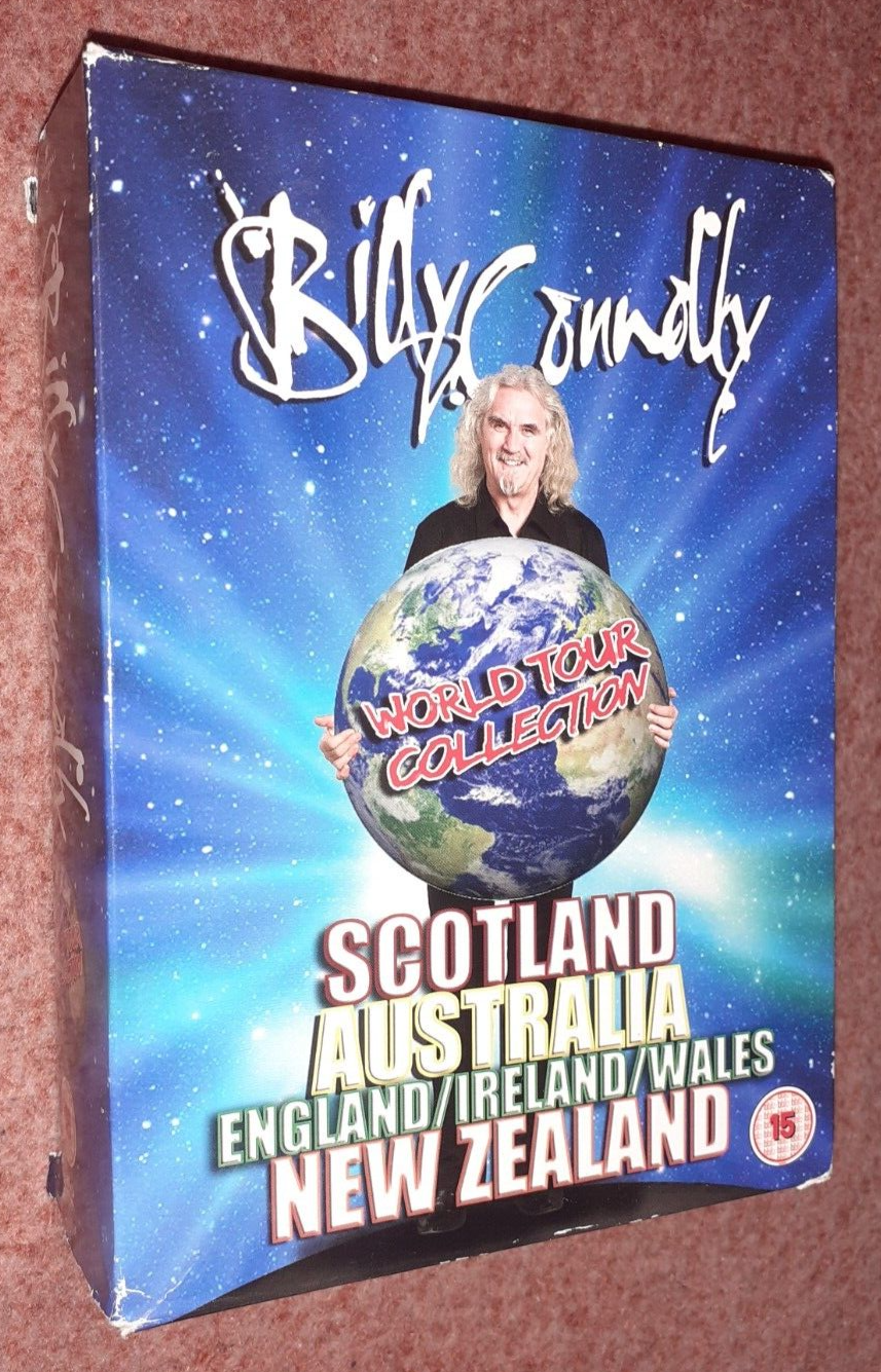 BILLY CONNOLLY’S WORLD TOUR ENGLAND IRELAND WALES AUSTRALIA NEW ZEALAND DVD