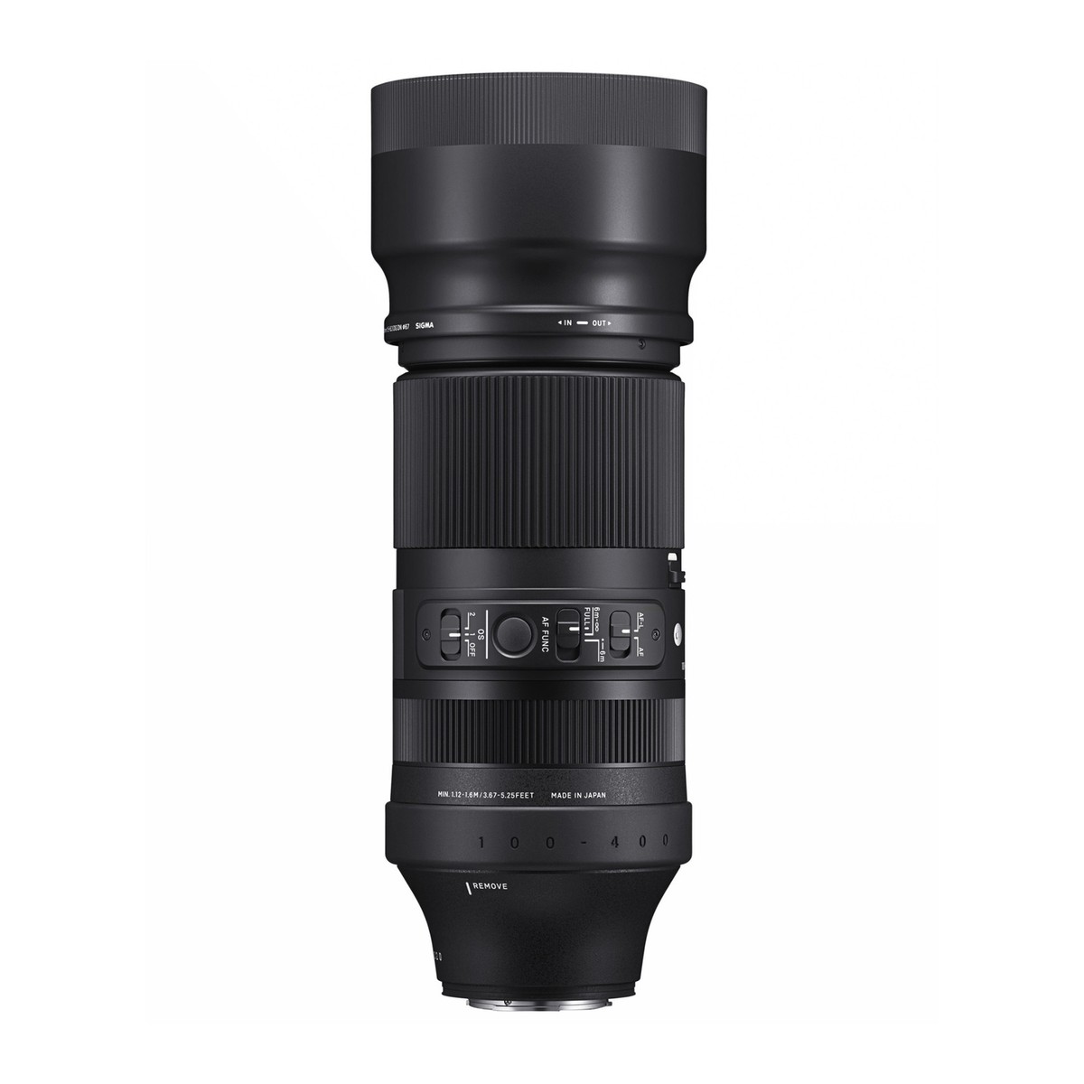 Sigma 100 400mm F5 6.3 DG DN OS Contemporary Lens and Hard