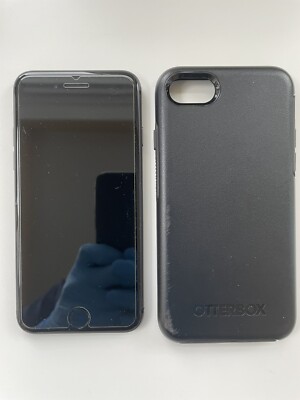 Apple iPhone 8 - Slightly Used - Unlocked - 64GB - Black + Protected