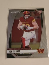 BEN SINNOTT RC 2024 Panini Prizm Base Rookie Card #307 Washington Commanders