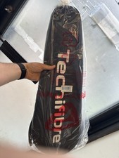 Tecnifibre Absolute Squash Carboflex Racket Cover Full Length Black Zip Case