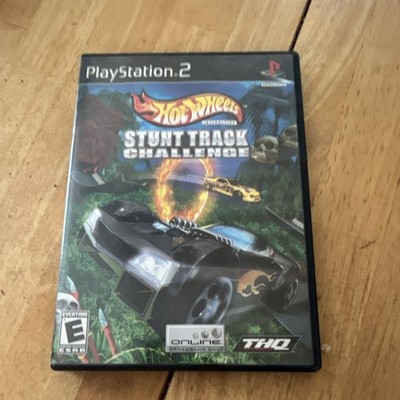 THQ Hot Wheels Stunt Track Challenge PS2 Manual Multiplayer Online E NTSC-U/C