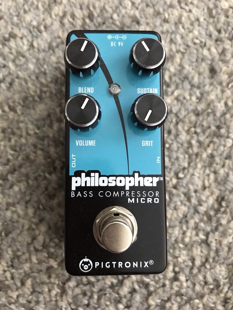 Pigtronix Philosopher Bass Compressor Micro | eBay