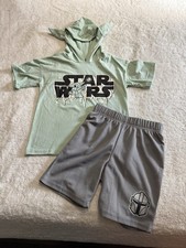 Star Wars Boys 2 Piece Set Short/ Shirt Size 5