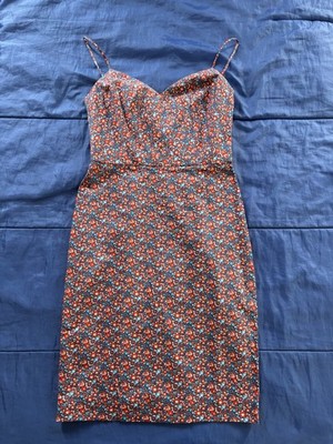 J Crew x Liberty London «Betsy Ann» Floral Dress US 6 NWT