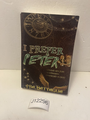 I Prefer Peter by Mia Battaglia Paperback Book SIGNED PAPERBACK