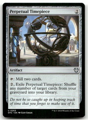 Perpetual Timepiece #263 (LP) Thunder Junction OTC Magic MTG