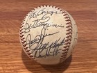 1974 Oakland A’s Signed Baseball 19x Signatures JSA LOA — photo 1