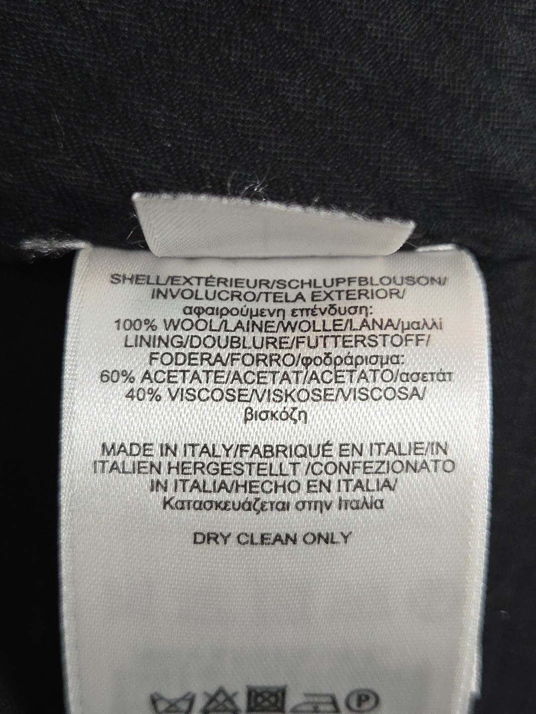 Brooks Brothers 1818 Fitzgerald Mens Wool Dress Suit Pants 40x30 Charcoal Lined thumbnail 8