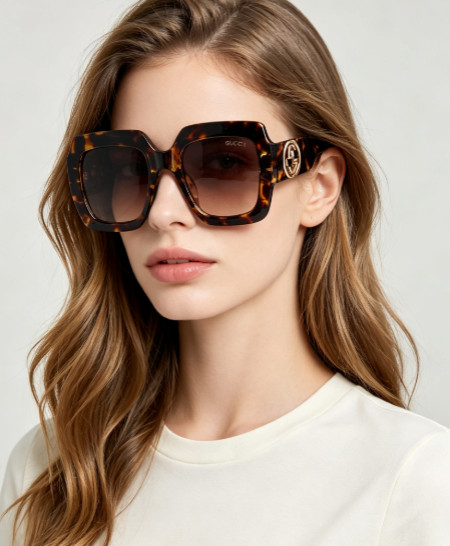 Gucci Women's New Sunglasses, Model GG0178S, Size 54-25-145