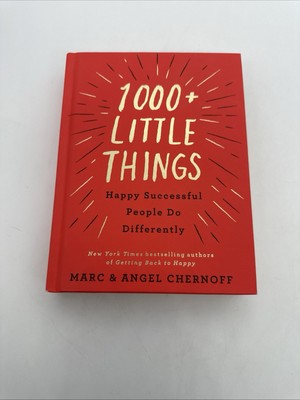 1000+ Little Things Happy Successful People Do Differently Marc Chernoff 2019 HC
