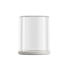 Acrylbox mit Rundsockel staubdicht zylindervitrine transparent f&uuml;r Modellbauer