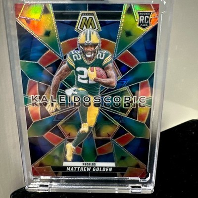 2025 Mosaic Kaladiscope Prizm Matthew Golden RC Rookie  ssp Case Hit