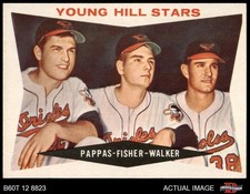 1960 Topps #399 Milt Pappas Young Hill Stars Orioles 8.5 - NM/MT+