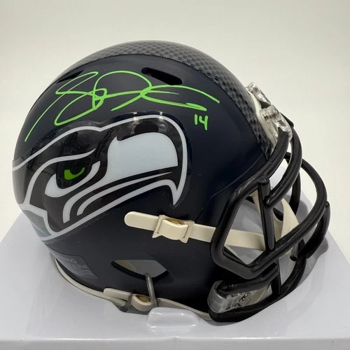 SAM DARNOLD SIGNED/AUTOGRAPHED SEATTLE SEAHAWKS SPEED MINI HELMET - FANATICS