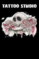 Skizzenbuch Tattoo Studio 120 Seiten Notizbuch Zeichnen A5 Hardcover