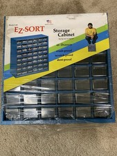 NEW EZ SORT 48 Drawers Storage Cabinet Made in USA J-48 !!READ!!