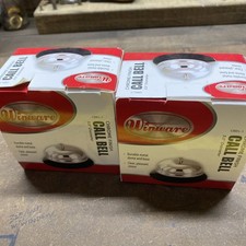 2 Winware by Winco CBEL-1 Call Bell, 3.5" diam. New