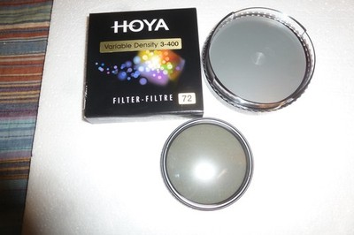 Hoya 72mm Variable Density Screw-in  Filter in Original Box Excellent