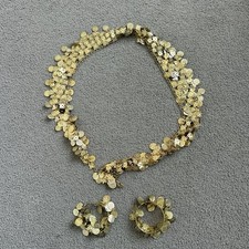 Belly dance belt and bracelets set