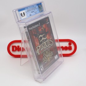 PS2 Game PIRATES: LEGEND OF THE BLACK BUCCANEER - CGC GRADED 9.9 A++ NEW Sealed!