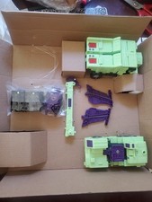 Transformers Movie Studio Series 86 incomplete Long Haul & Constructicon Hook