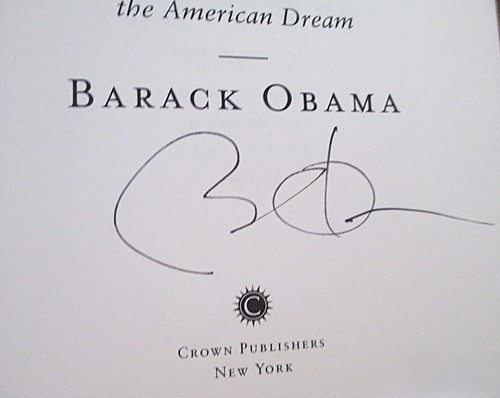 SIGNED by PRESIDENT BARACK OBAMA - THE AUDACITY OF HOPE - Hb Dj - 1ST - RARE - Picture 3 of 7