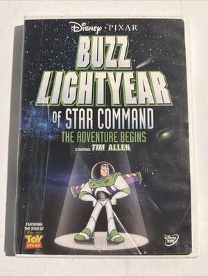 Buzz Lightyear of Star Command: The Adventure Begins (DVD, 2000) Disney