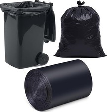  100 Litre Extra Strong Heavy Duty Bin Bags,Garbage Bags,Waste Disposal big size