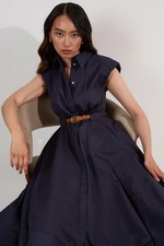 Karen Millen Midi Dress Womens Daywear Dresses