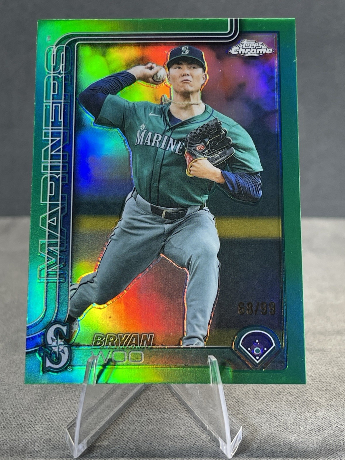 Bryan Woo 2025 Topps Chrome #USC16 / 99