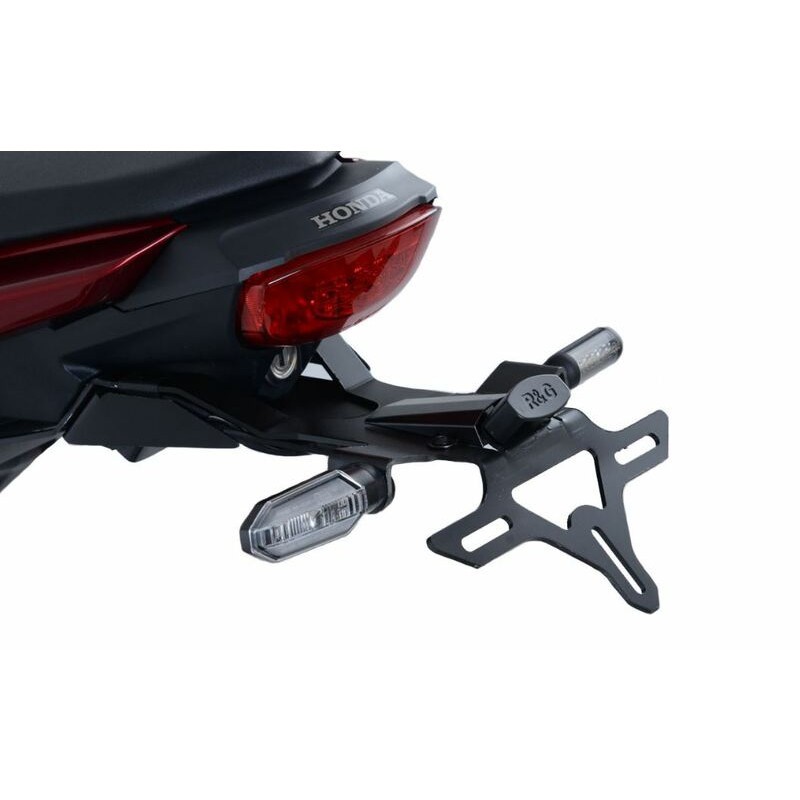 Support de plaque R&G Racing haut de gamme noir pour Honda CB125R