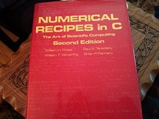 Numerical Recipes in C: The Art of Scientifi... by Vetterling, William  Hardback