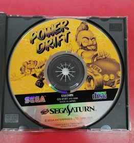 SEGA Power Drift for SEGA Saturn Racing Game NTSC-US Used