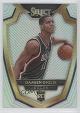 2014-15 Panini Select Premier Level Silver Prizm Damien Inglis #190 s6o