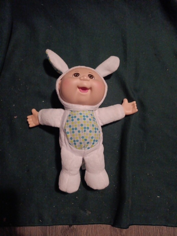 Cabbage Patch Kids Bunny Costume Baby Doll Plush 10” CPK Soft Toy