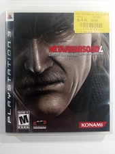 PS3 Metal Gear Solid 4: Guns of the Patriots CIB Konami 2008 PlayStation 3