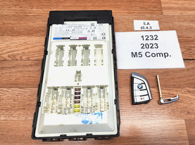   21-23 OEM BMW G30 F90 M5 Main Body Domain Control Module Unit BDC w/Key 28k mi