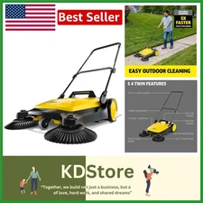 Effortless Large Area Sweeping with the S 4 Twin Push Sweeper