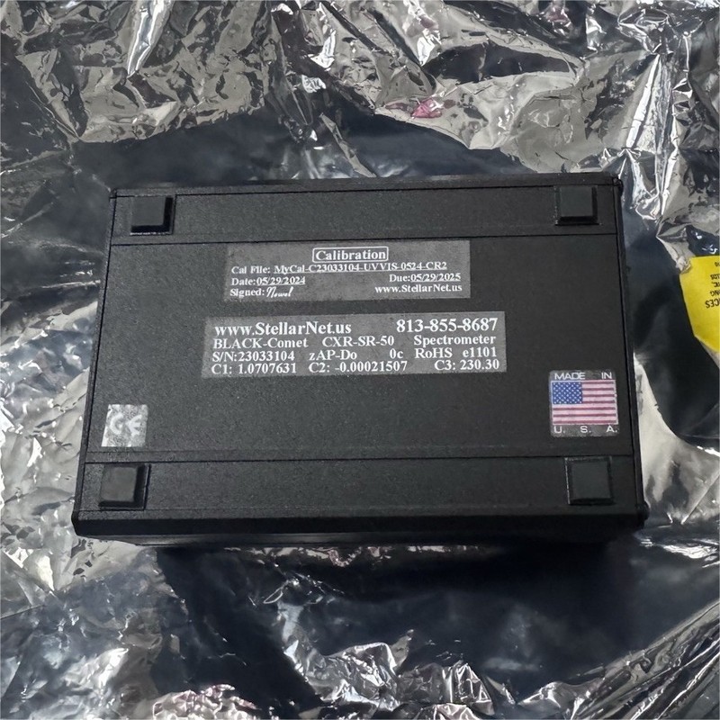 StellarNet BLACK CXR-SR-50 Calibration Light Source w/ Fiber Cable Lab Use