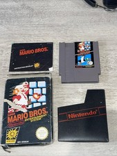 Thumbnail of ebay&reg; auction 287327472379 | Super Mario Bros. Nintendo NES PAL Boxed CIB komplett mit Handbuch Schutzhülle