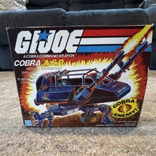 Vintage 1984 G.I. Joe Cobra A.S.P. Vehicle with Original Box - Complete