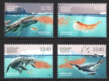 AAT: ANTARCTIC KRILL 2025 - MNH SET OF FOUR (B20)
