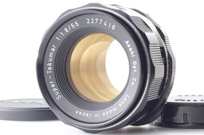 [Exc+5] Asahi Pentax Super-Takumar 55mm F1.8 M42 Mount Prime Lens From JAPAN