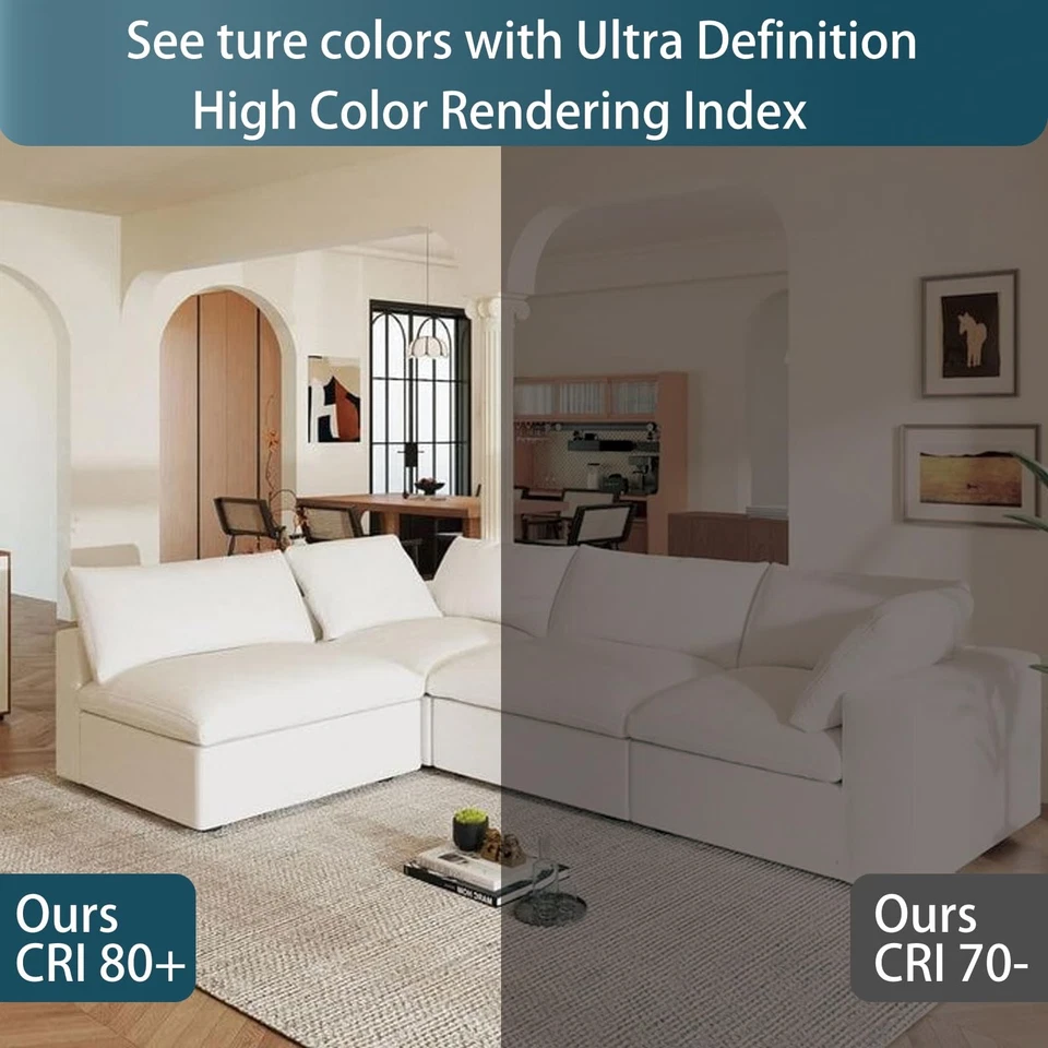 Commercial LED COB Light Bulb,9W/12W/18W, 2600 Lumens, E26 Base, Adjustable B... - Image 4 of 4